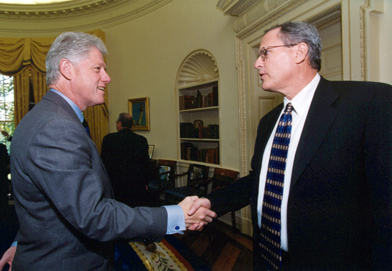 President Bill Clinton & Thomas Shaw