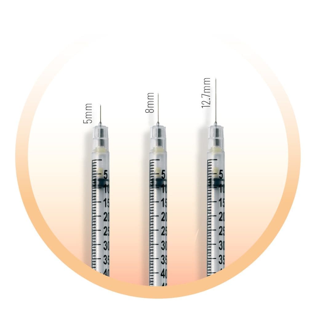 Syringe-3 needles